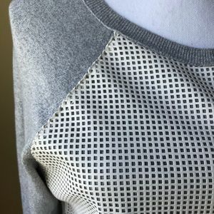 Banana Republic Tops - Banana Republic Faux Leather Cage Front Sweater Banana Republic Tops - Banana Republic Faux Leather Cage Front Sweater